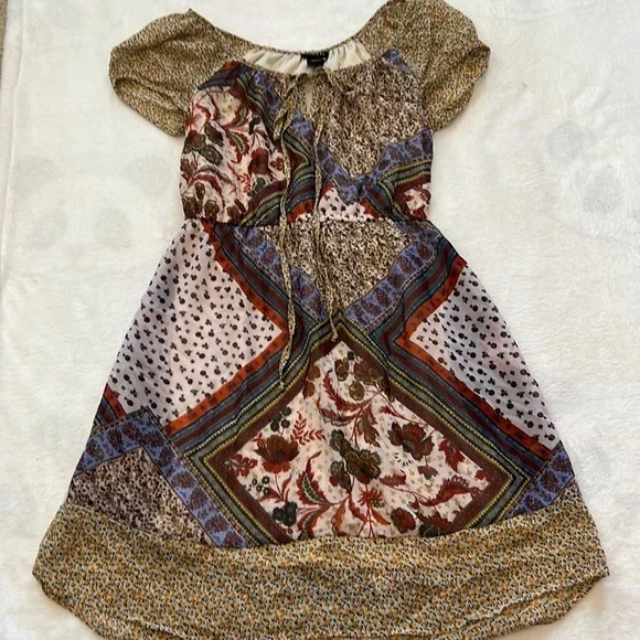 rue21 brown dress Rue 21 Brown Maxi Dress